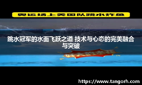 跳水冠军的水面飞跃之道 技术与心态的完美融合与突破